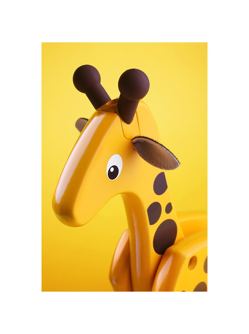 Каталка-жираф, на верёвочке  